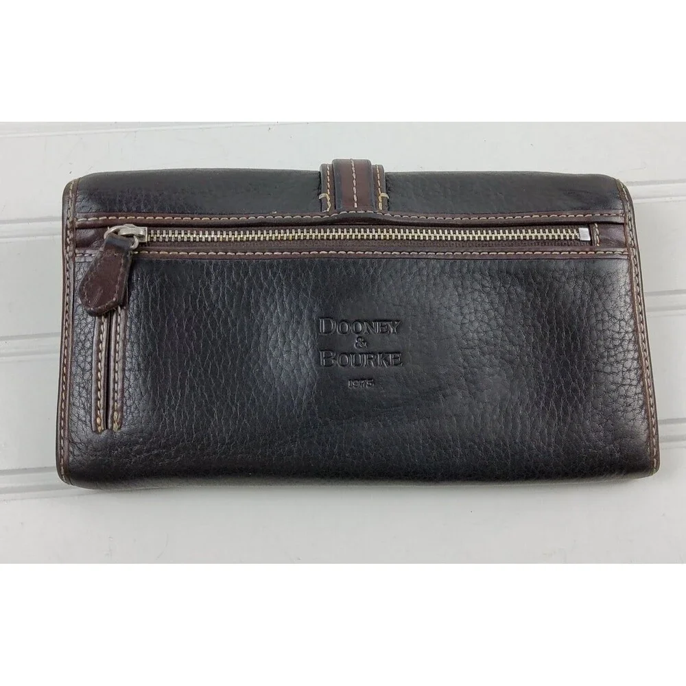 Dooney & Bourke Pebbled Leather Full Size Wallet